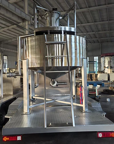 1000L-2000L Prover Tank With Trailer.